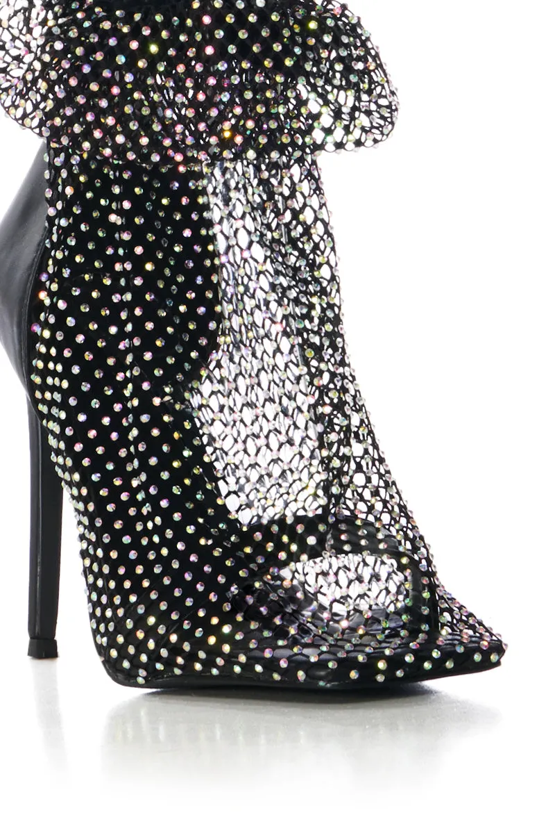 AZALEA WANG KEYLA BLACK STILETTO PUMP