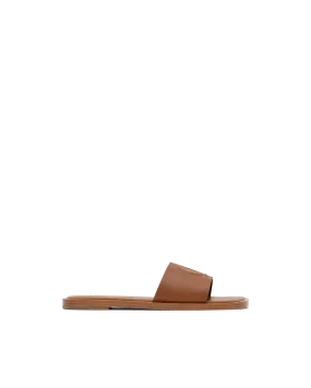 CL Leather Mule Flats