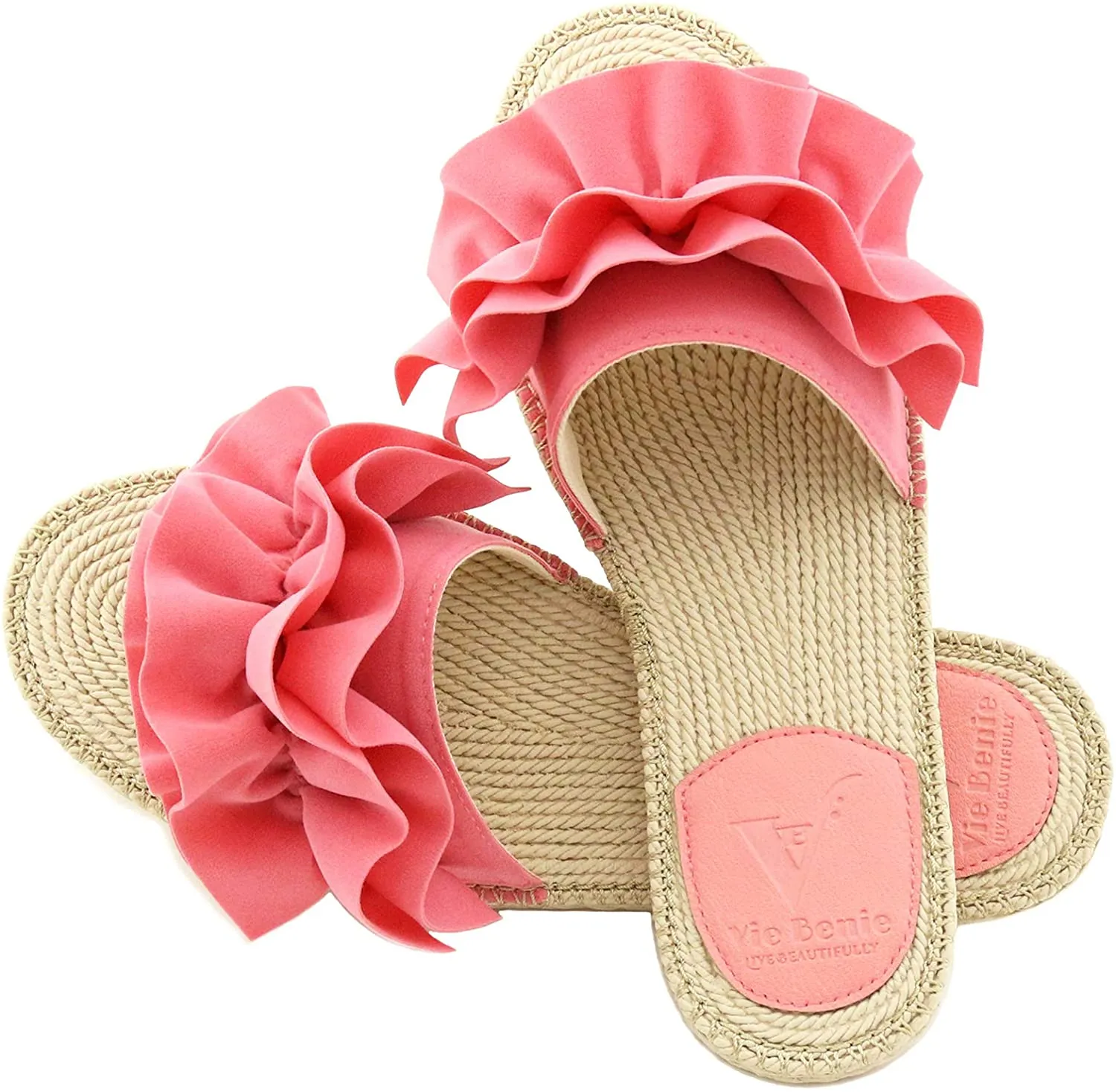 Espadrille Pink  Indoor Outdoor Sandal