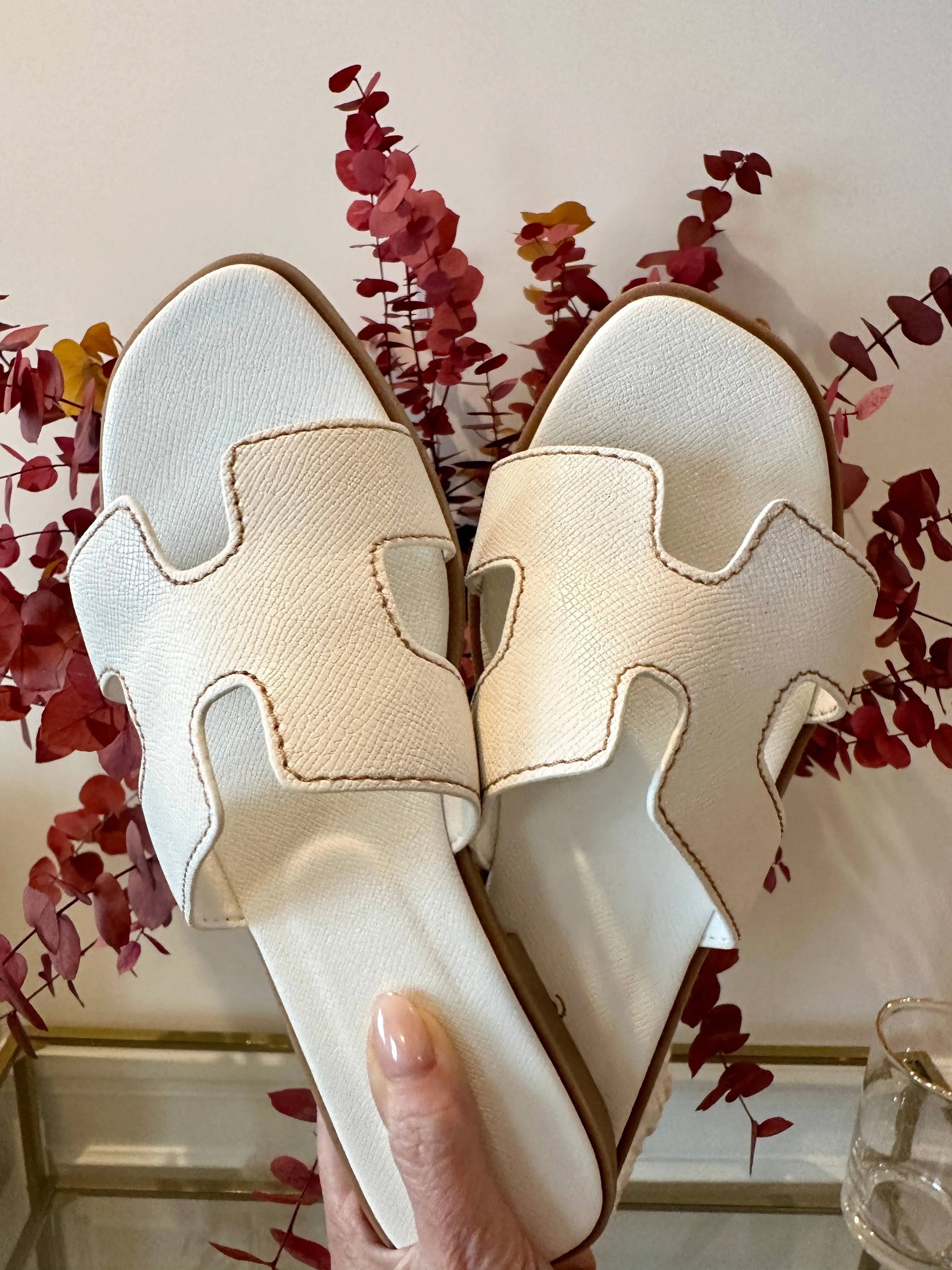 FINAL SALE!! France Sandal in White