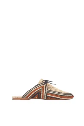 Harriet Raffia Mule