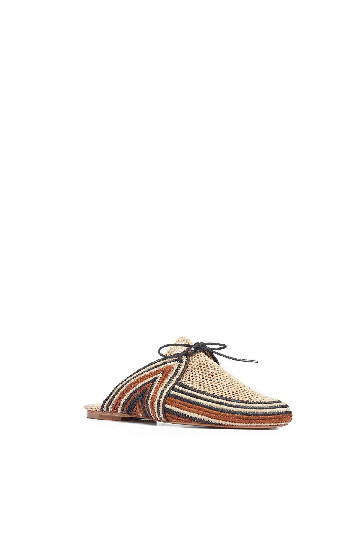 Harriet Raffia Mule