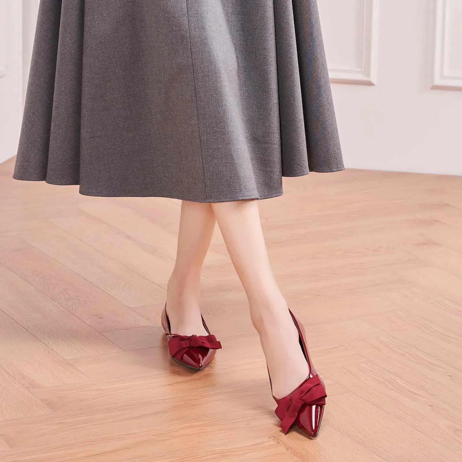 Patent Pointy Bow Flats (Aida)